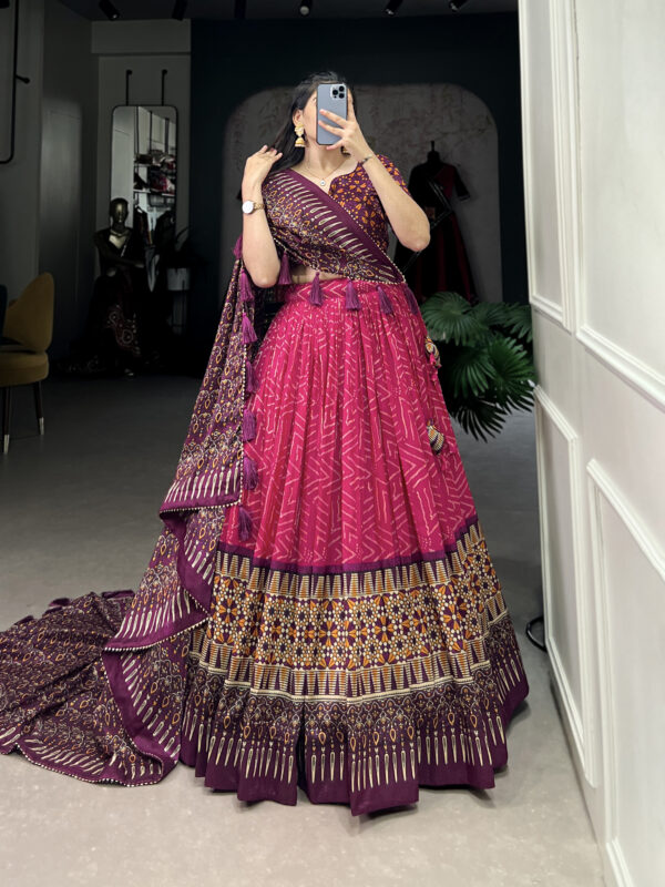 Zig Zag Designer Choli