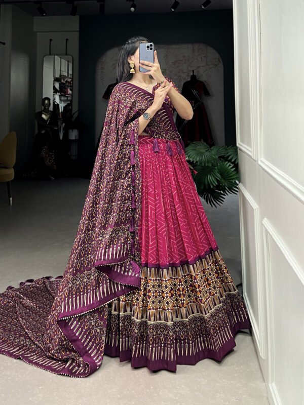 Zig Zag Designer Choli