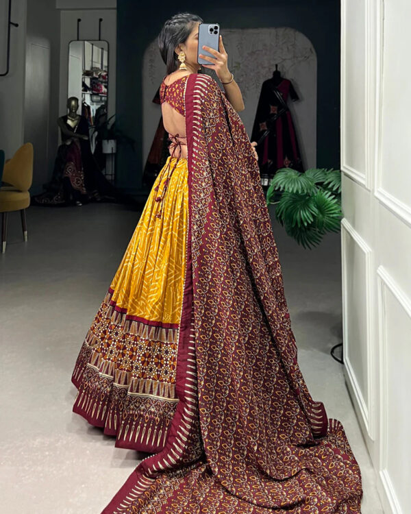 Zig Zag Designer Choli