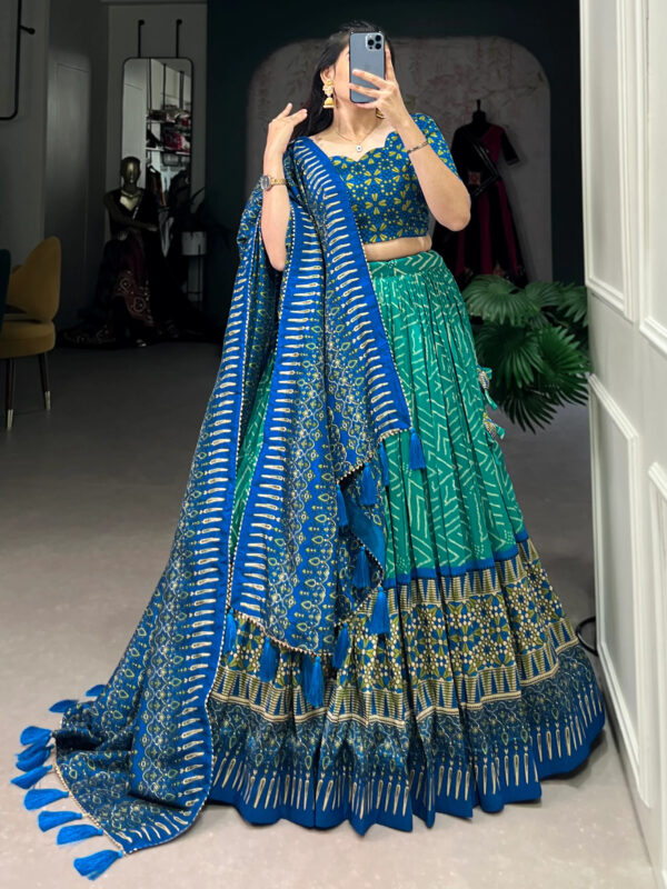 Zig Zag Designer Choli