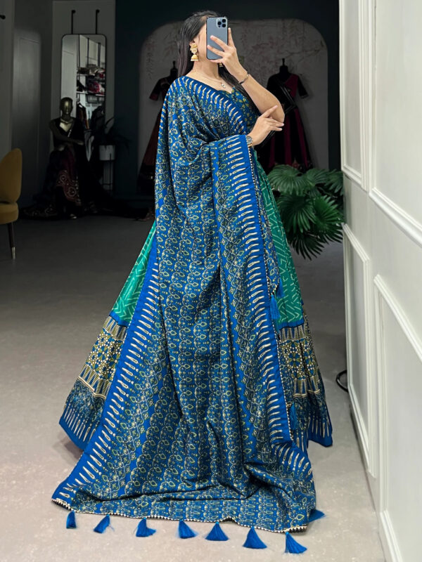 Zig Zag Designer Choli